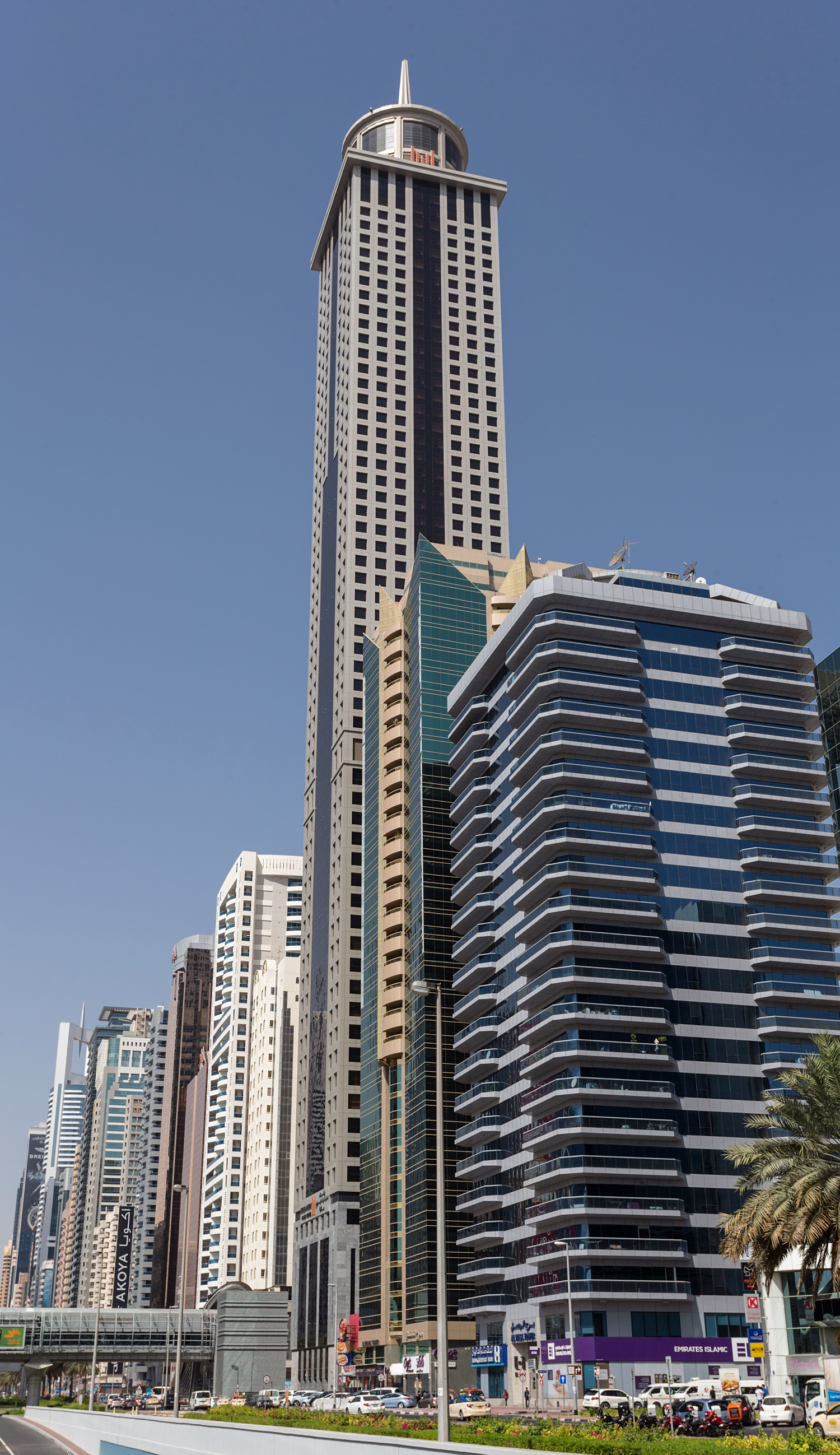Millennium Hotel, Dubai - View from the northeast. © Mathias Beinling